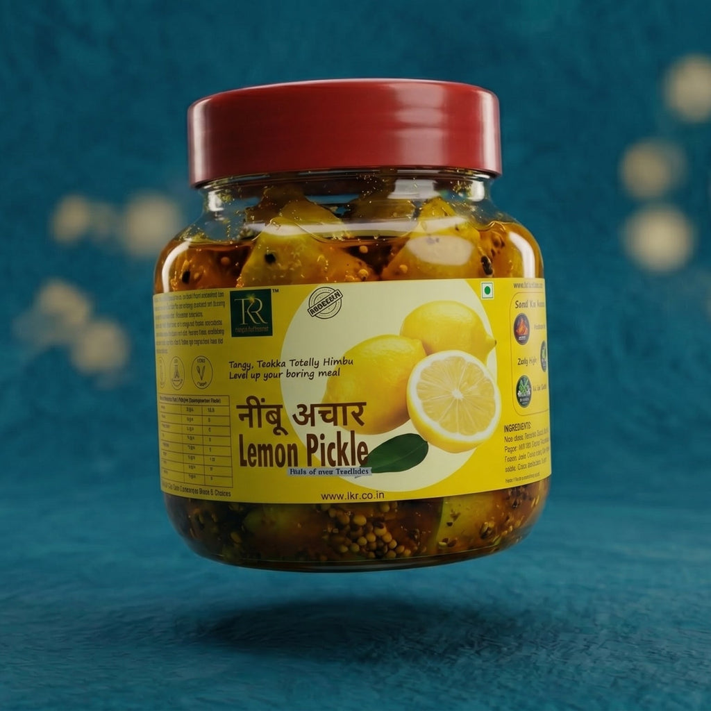 Nimbu Achaar - Lemon Pickle